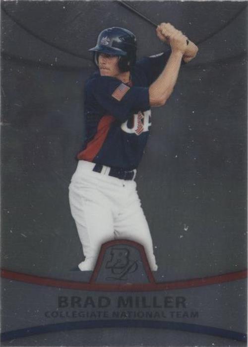2010 Bowman Platinum - Brad Miller #PP42