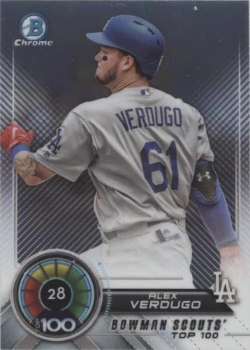 2018 Bowman - Alex Verdugo #BTP-28