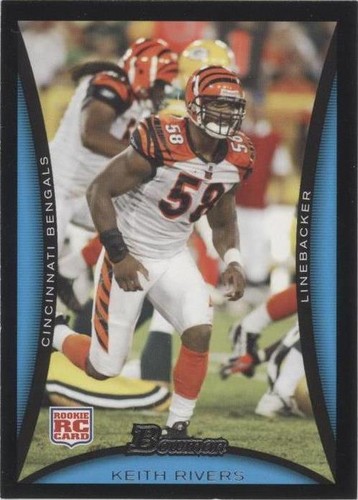 2008 Bowman Keith Rivers #250