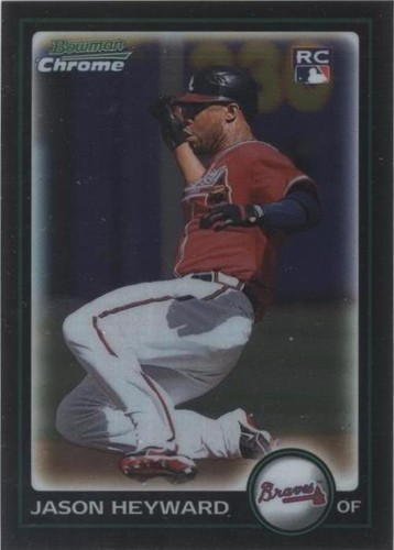 2008 Bowman Prospects Chrome Base Auto #BCP121 JASON HEYWARD BGS 