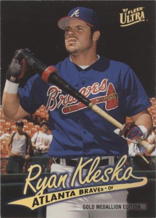1997 Fleer Ultra - Ryan Klesko #G155
