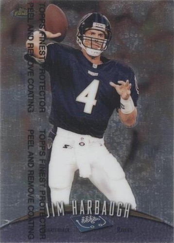 1998 Topps Finest Jim Harbaugh #216