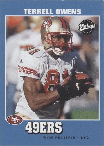 2001 Upper Deck Vintage Terrell Owens #153