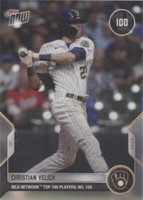2022 Topps Now MLB Network Top 100 Players - Christian Yelich #T-100