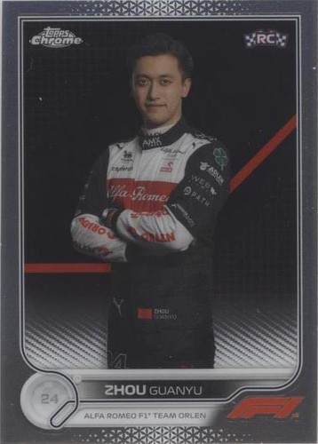 2022 Topps Chrome Formula 1 - Zhou Guanyu #65