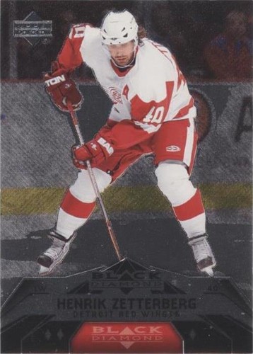 2007-08 Upper Deck Black Diamond - Henrik Zetterberg #137
