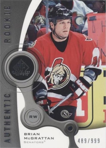 2005-06 SP Game Used Edition - Brian Mcgrattan #169