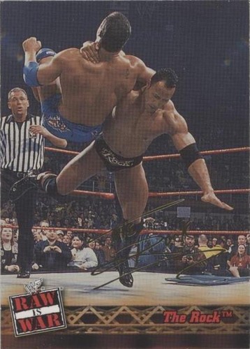 2001 Fleer WWF Raw is War - The Rock #39