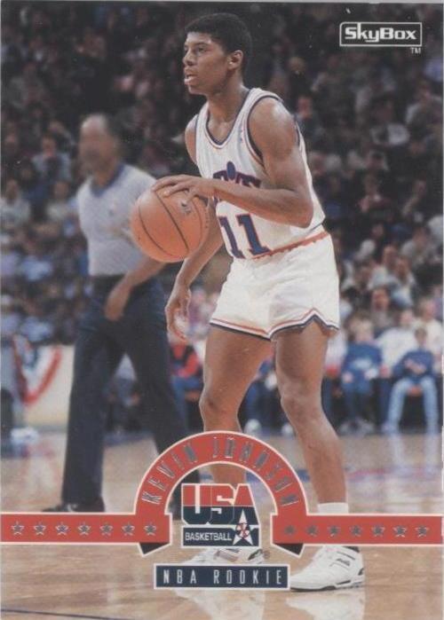 Skybox 1994 baloncesto EE. UU. - Kevin Johnson #91