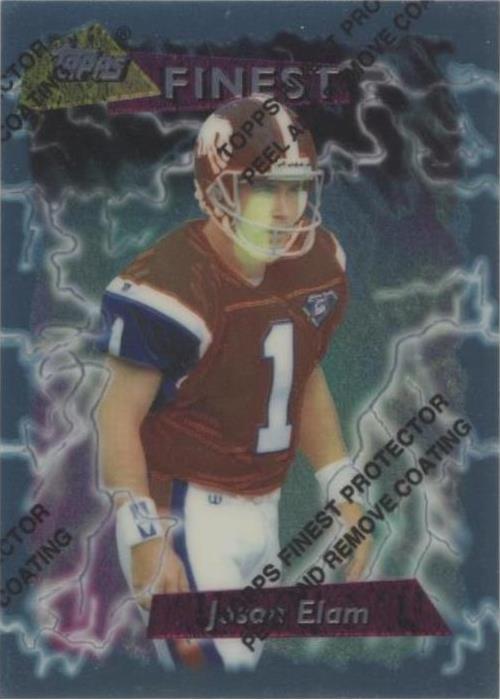 1995 Topps Finest Jason Elam #138