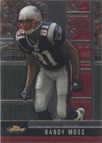 2008 Topps Finest Randy Moss #55