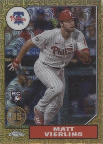 2022 Topps Series 2 - Matt Vierling #T87C2-20