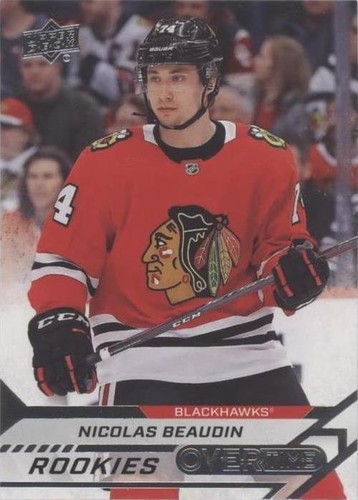 2020-21 Upper Deck Overtime - Nicolas Beaudin #58