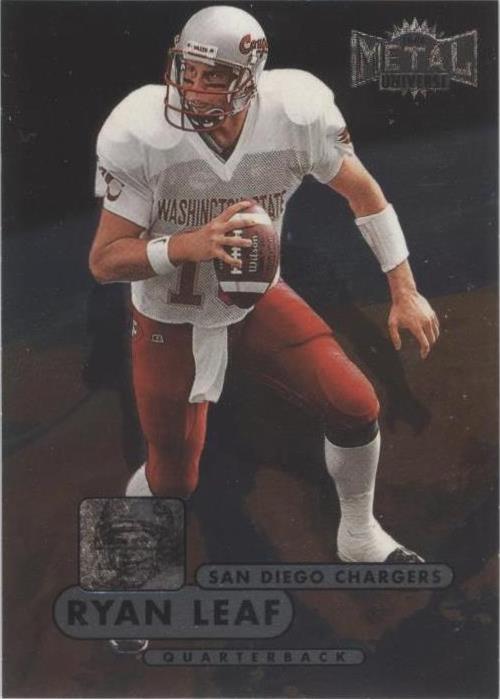 1998 Metal Universe Ryan Leaf #193