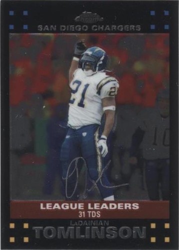 2007 Topps Chrome LaDainian Tomlinson #TC153
