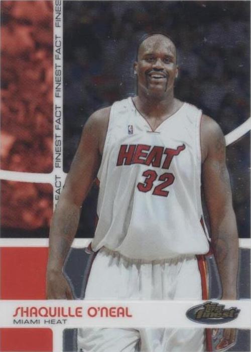 2005-06 Topps Finest - Shaquille O'Neal #FF21