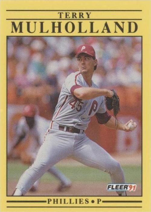 Fleer 1991 - Terry Mulholland #408