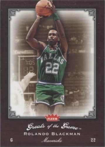 2005-06 Fleer Greats of the Game - Rolando Blackman #73