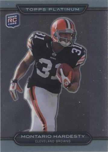 2010 Topps Platinum Montario Hardesty #16