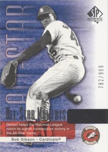 2004 SP Authentic - Bob Gibson #148