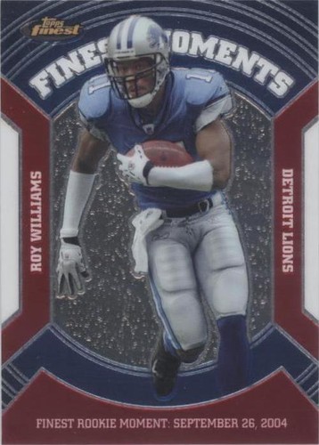 2007 Topps Finest Roy Williams #VFM-RW