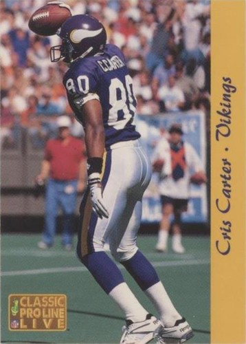1993 Classic Pro Line Live Cris Carter #159