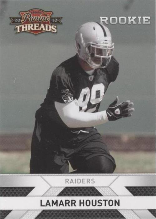 2010 Panini Threads Lamarr Houston #255