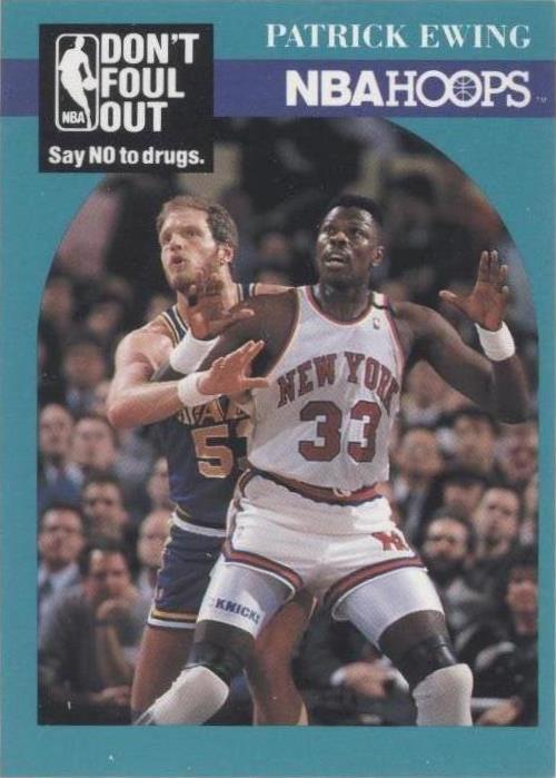 1990-91 NBA Hoops - Patrick Ewing #388