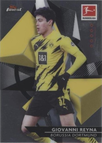 2020-21 Topps Merlin Chrome U23 Giovanni Reyna Borussia Dortmund