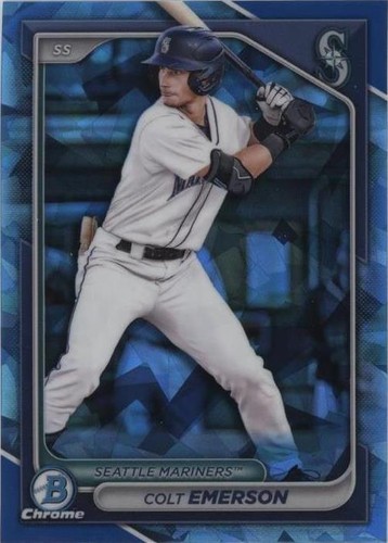 2024 Bowman Chrome Draft Sapphire Edition - Colt Emerson #BDC-15