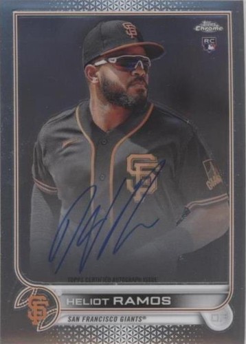 2022 Topps Chrome - Heliot Ramos #RA-HR