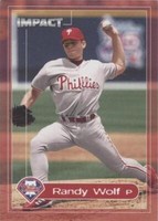 2000 Fleer Impact - Randy Wolf #101