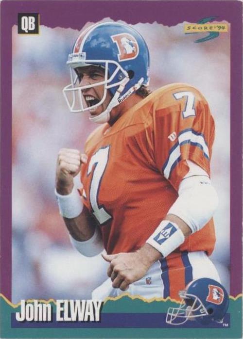 Puntuación John Elway #7 1994