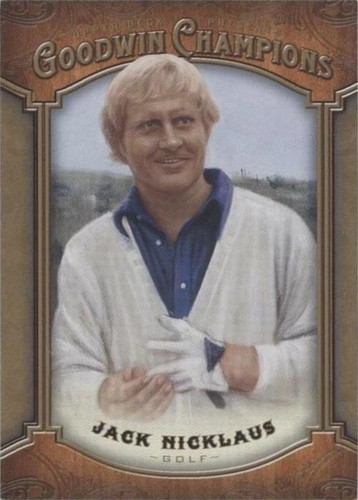 2014 Upper Deck Goodwin Champions - Jack Nicklaus #64