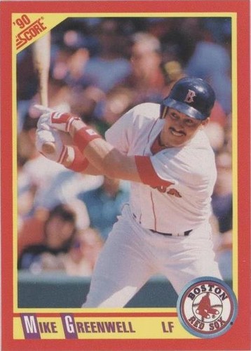 1990 Score - Mike Greenwell #345