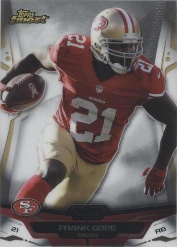 2014 Topps Finest Frank Gore #77