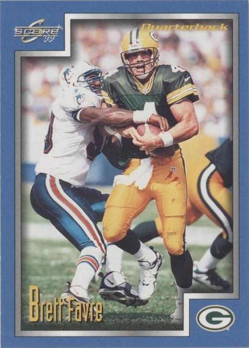 1999 Score Brett Favre #8