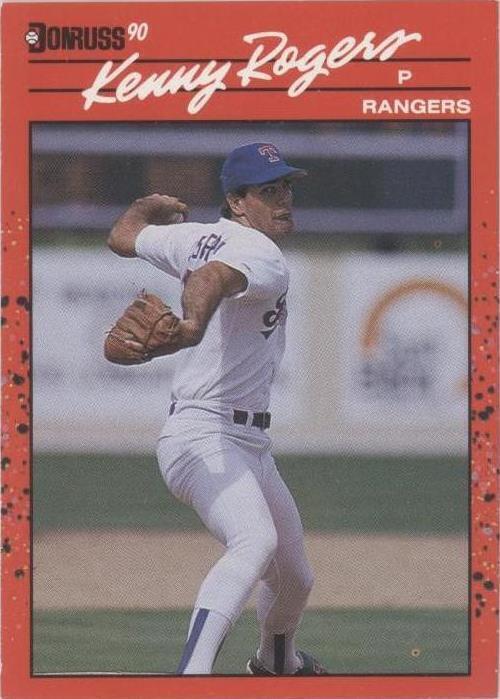 1990 年 Donruss - Kenny Rogers #283