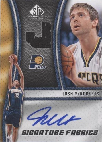 2009-10 SP Game Used - Josh McRoberts #SF-MS