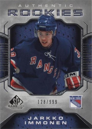 2006-07 SP Game Used Edition - Jarkko Immonen #135