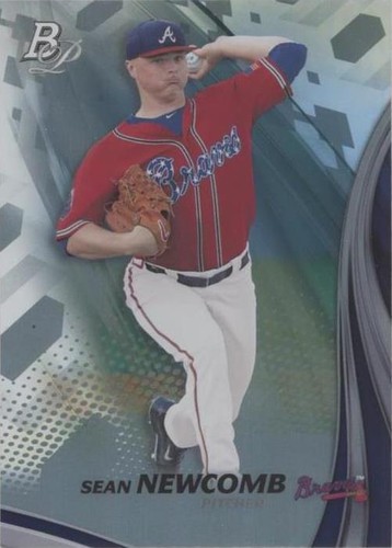 2017 Bowman Platinum - Sean Newcomb #TP-SN
