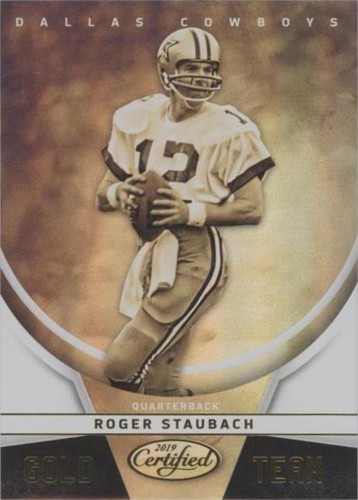 2019 Panini Certified Roger Staubach #GT-RS