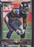 2015 Topps Xavier Rhodes #158