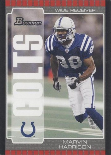 2005 Bowman Marvin Harrison #102