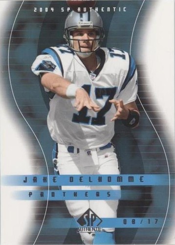 2004 SP Authentic Jake Delhomme #13