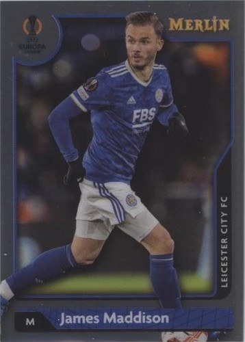 2021-22 Topps Merlin Collection Chrome UCL James Maddison #21