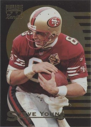 1997 Pinnacle Zenith Steve Young #38