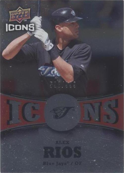 2009 Upper Deck Icons - Alex Rios #IC-AR