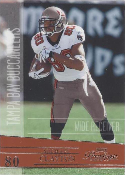 2006 Playoff Prestige Michael Clayton #142