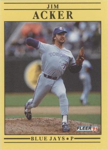 1991 Fleer - Jim Acker #167